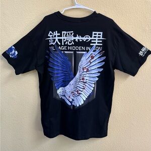 Village Hidden In Iron Short Sleeve Graphic Shirt Size Small Excellent Condition